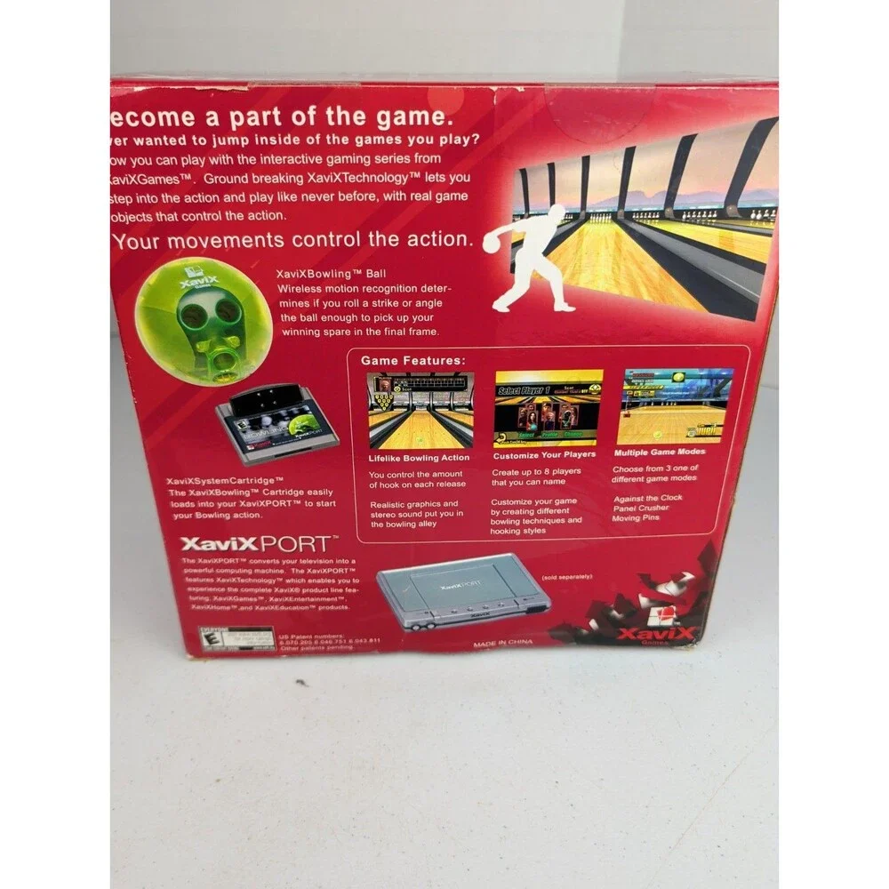 XaviX Port Wireless Bowling Interactive Game Controller BRAND NEW